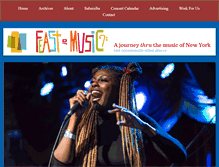 Tablet Screenshot of feastofmusic.com